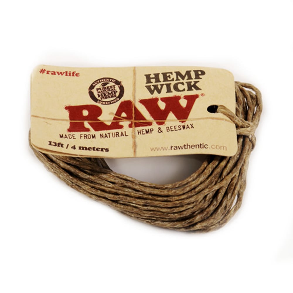 All Natural Organic Hemp Wick With Beeswax - KingPalm